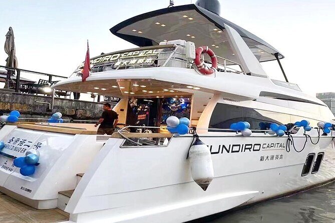 Shanghai Huangpu River Luxurious Private VIP Yacht Cruise - What to Expect from the Itinerary