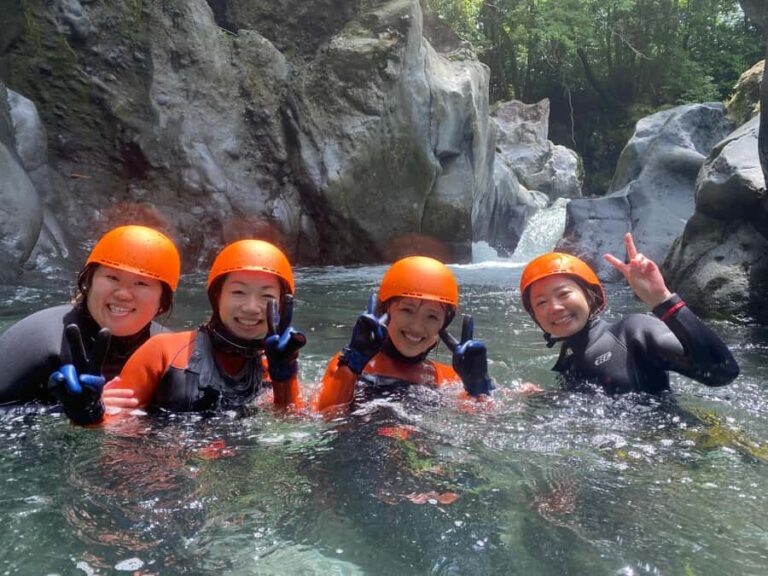 Shizuoka: Fun Canyoning Activity near Mt. Fuji - Practical Details: Logistics and What to Bring