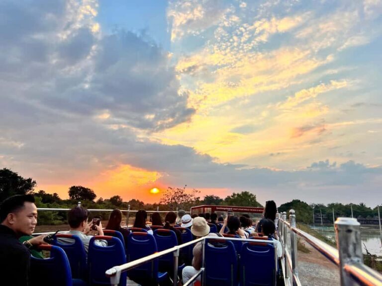 Siem Reap: Sunset or Night City Tour Bus - In-Depth Breakdown of the Itinerary