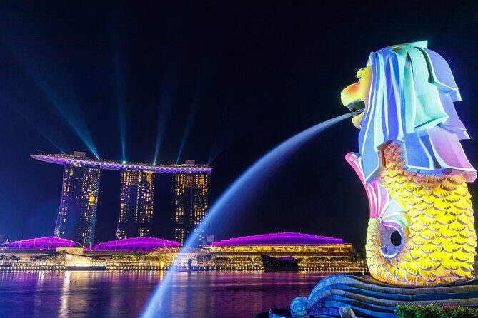 Singapore 3 nights 4 days package - Private tour - Day 3: City Highlights and Night Views