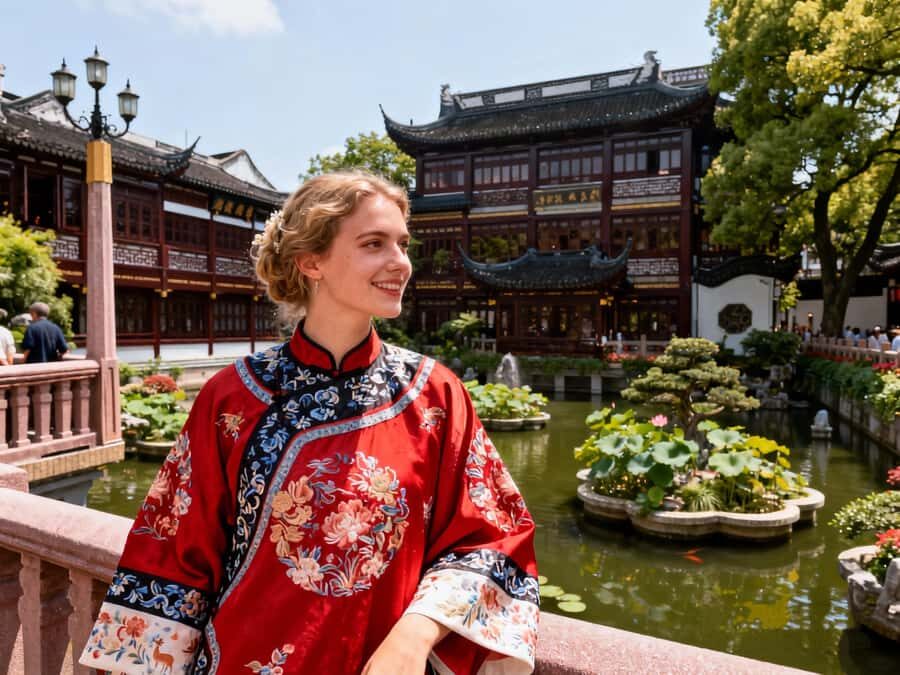 Step into Old Shanghai: Traditional Costume & Tea Experience - The Experience in Detail