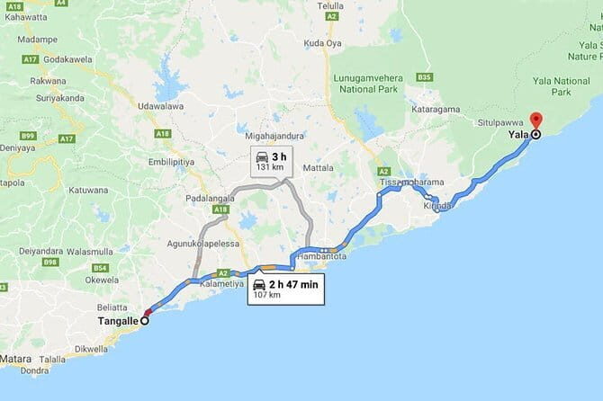 Tangalle City to Yala City Private Transfer - The Experience: What to Expect