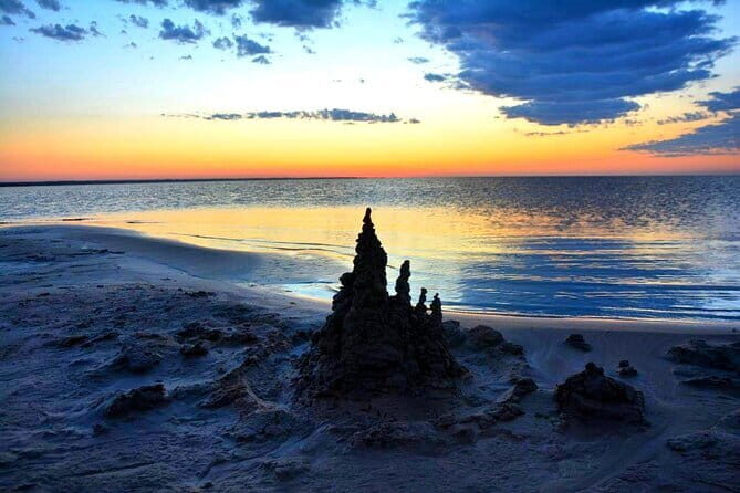 The Beautiful Sunset in Aydarkul Yurt Camp 2 Days 1 night - The Second Day: More Desert and Historical Gems