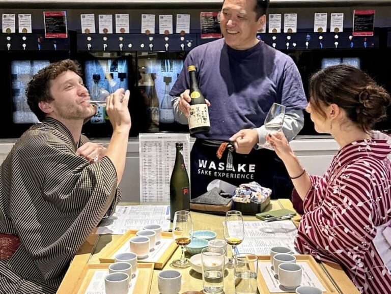 Tokyo: Asakusa History Walk & Guided Sake Tasting Experience - Practical Details and Comfort