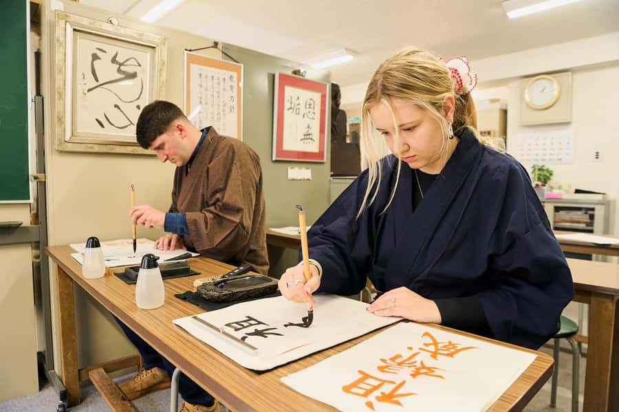 Tokyo: Calligraphy Workshop  Transform Your Name Into Kanji - The Welcome and Introduction