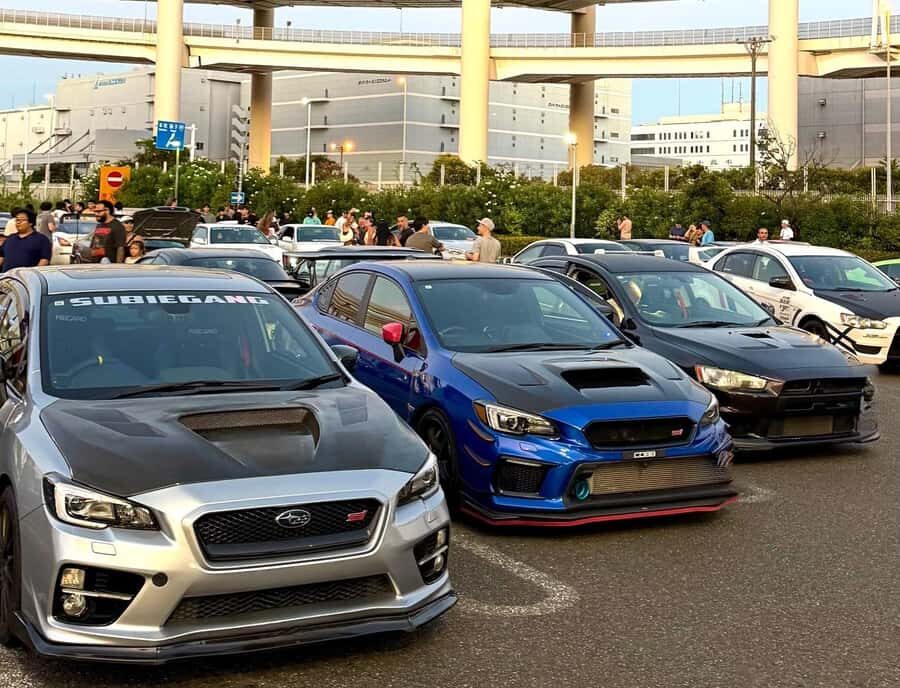 Tokyo: Daikoku PA & Shibuya Private Tour in a WRX STI 550Hp - Starting Point: Shibuya