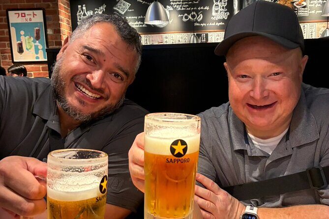 Tokyo: Private Shinjuku Bar Crawl Tour -3 Drinks & Local foods- - The Sum Up