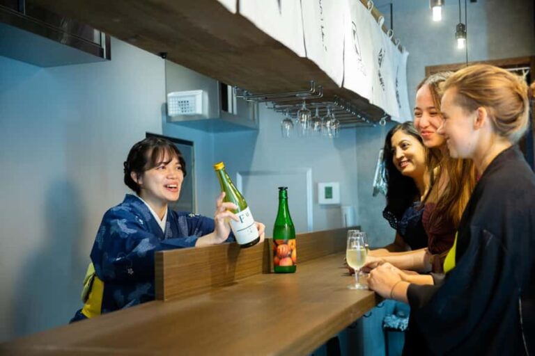 Tokyo Sake TastingFind Your Favorite with a Sake Expert - A Deep Dive into the Sake Tasting Tour