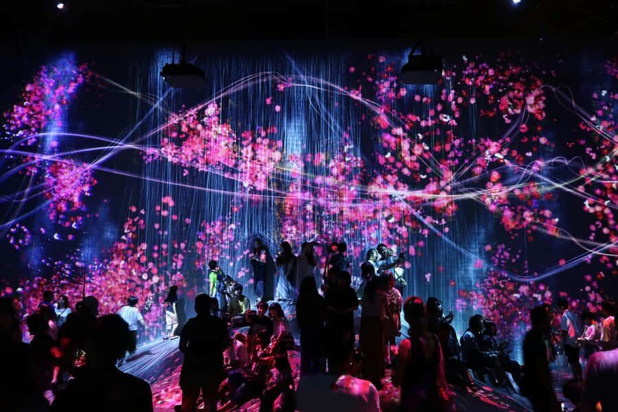 Tokyo: TeamLab Planets & Odaiba Gundam Bay Tour - Journey Through Digital Wonderland at teamLab Planets