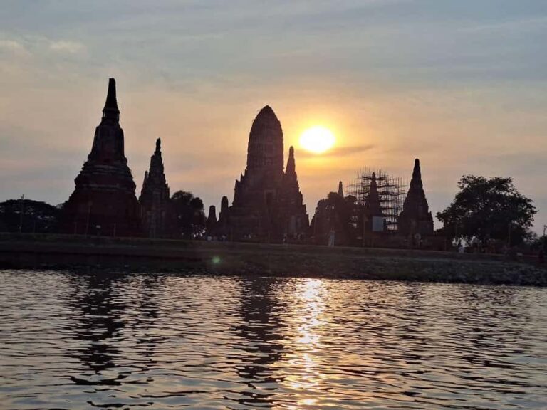 Twilight Tour of Ayutthaya: Big Buddha & Scenic Boat Ride - What to Expect from the Tour