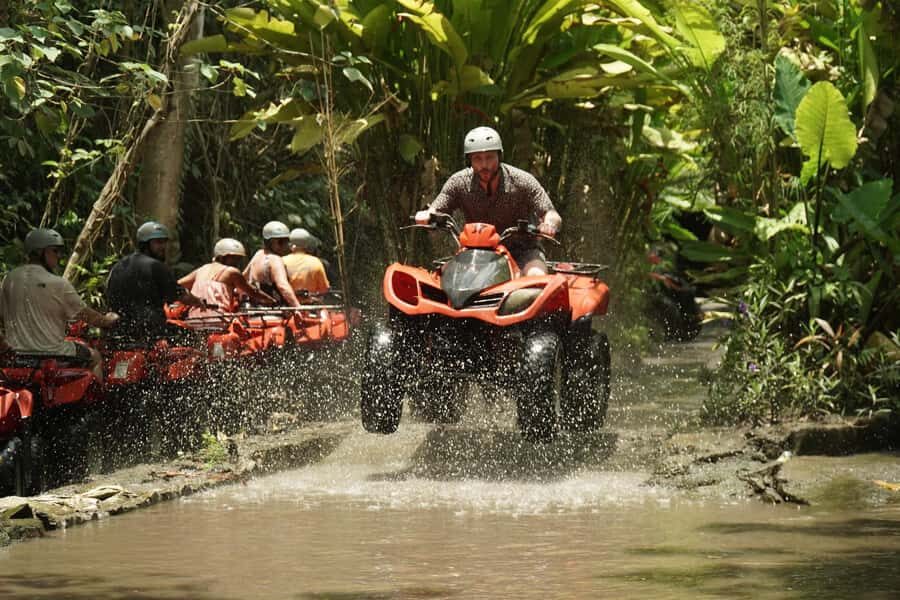 Ubud Bali Fun Atv Quad Bike And With Lunch - The Experience Provider and Group Size