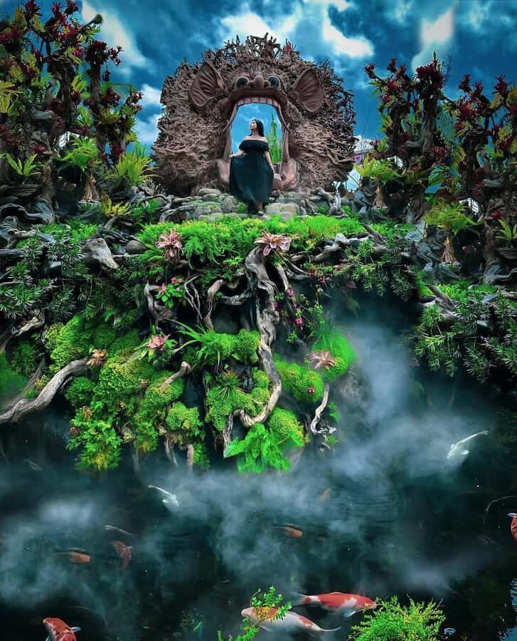 Ubud: Glass Factory, Waterfall, and Taman Dedari Tour - Exploring the Green Paradise of Alas Harum Bali