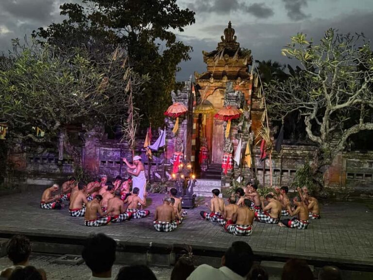 Ubud: Kecak & Fire Dance Show at Batubulan Village - The Itinerary and What to Expect