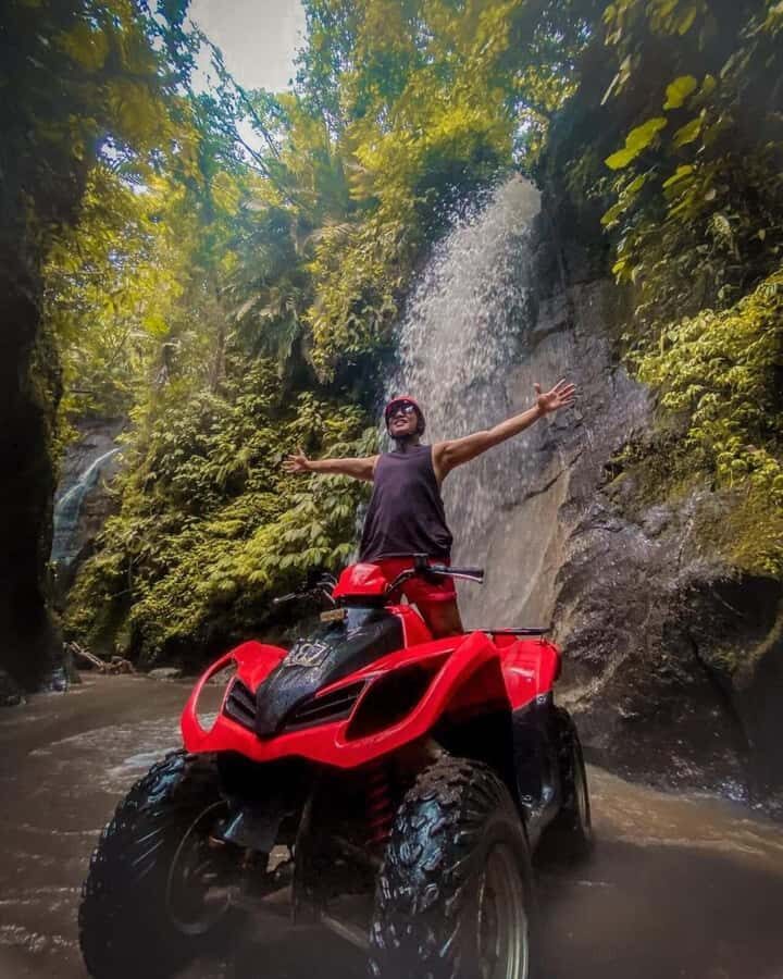 Ubud: Kuber single ATV Quad Adventure with Waterfall Track - Detailed Breakdown of the Itinerary