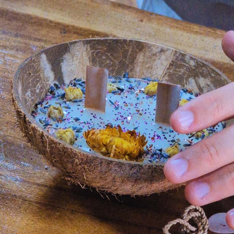 Ubud: Scented Coconut Candle: Sacred Coconut Shell - A Deep Dive Into the Experience