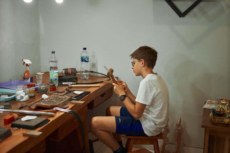 Ubud Town Center Silver Class - Silver Jewelry Making Class - What to Expect at Ubud Town Center Silver Class