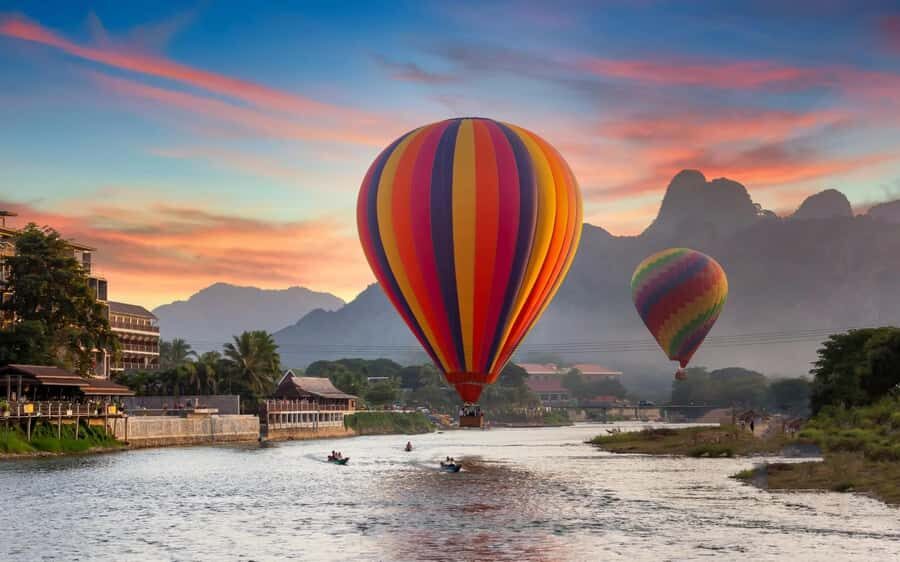 Vang Vieng: Hot Air Balloon Ride at Sunrise or Sunset - The Value of the Experience