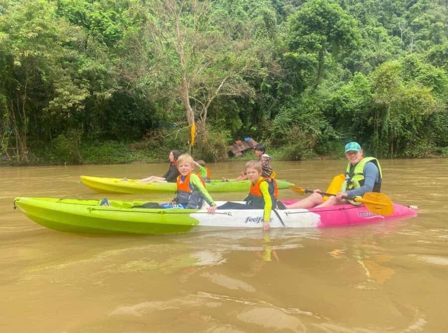 Vang Vieng: Kayaking & Cave Tubing with Zip Line/Blue Lagoon - Practical Details & Tips