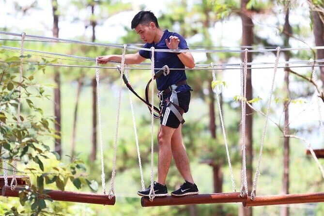 Vietnam High Rope Course Adventure at Datanla Waterfall - What’s Included?