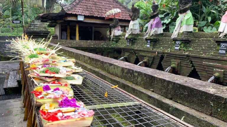 West Bali: Private Blessing Ceremony and Temple Tour - Detailed Breakdown: Why This Tour Works