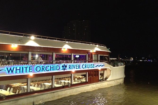 White Orchid Dinner Cruise from Bangkok with Pickup & Live Music - The Sum Up