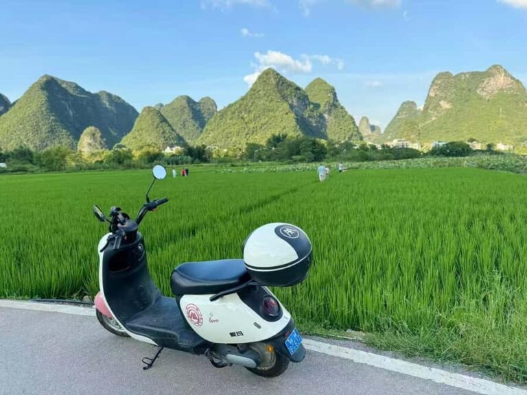 Yangshuo: Electric Scooter Tour with Painting Class - The Sum Up