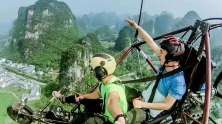 Yangshuo Paragliding and Hot Air Balloon Experience - The Itinerary in Detail