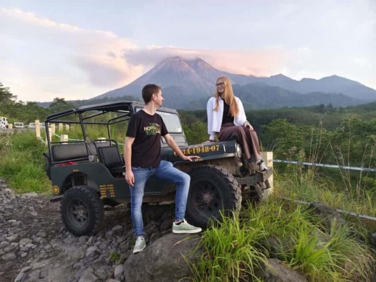 Yogyakarta: Explore Mount Merapi ,Pindul Cave & River Tubing - The Adventure Begins: Mount Merapi Off-Road Jeep Ride