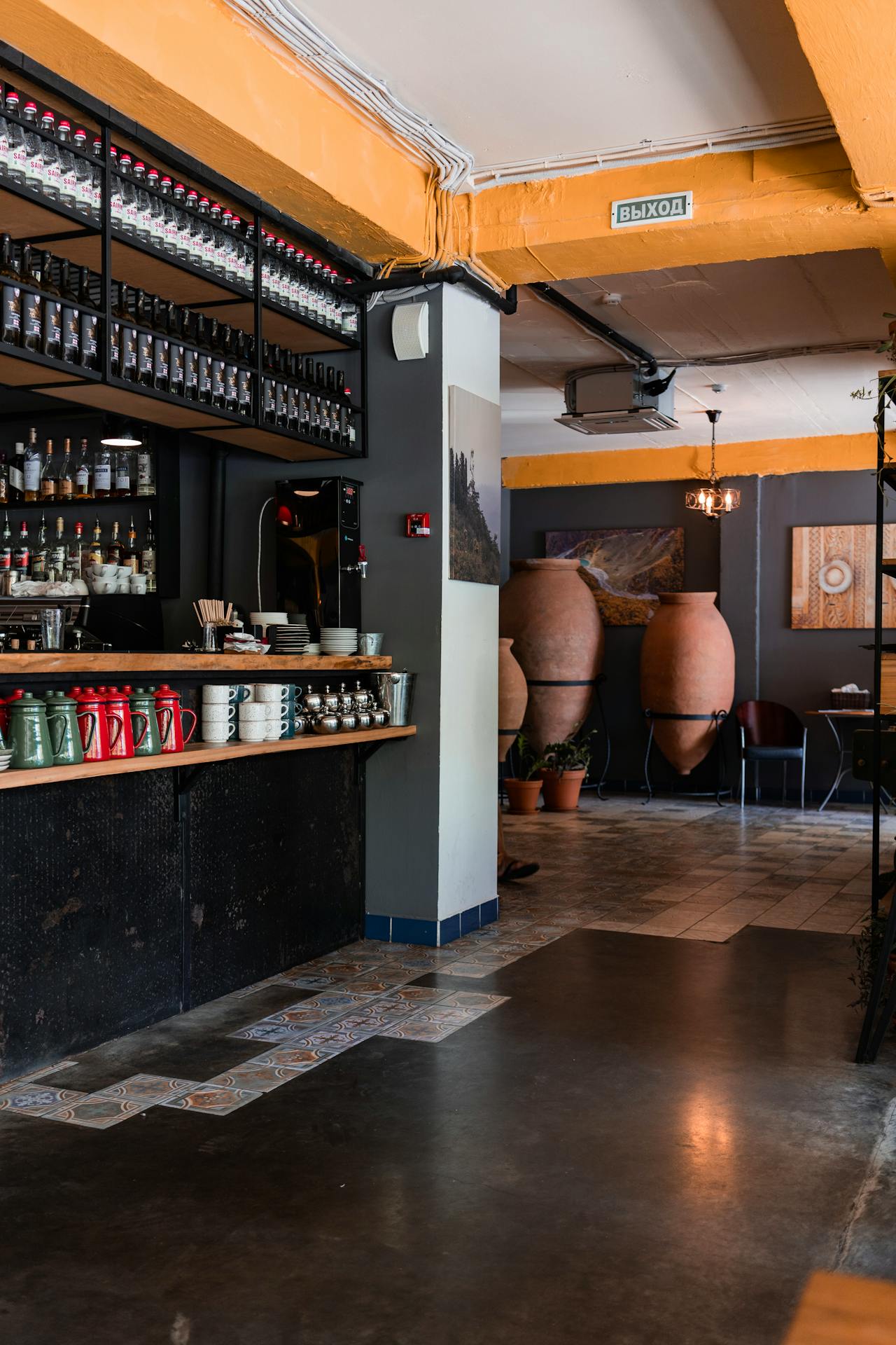 Golden altar and religious artwork inside a Budapest church