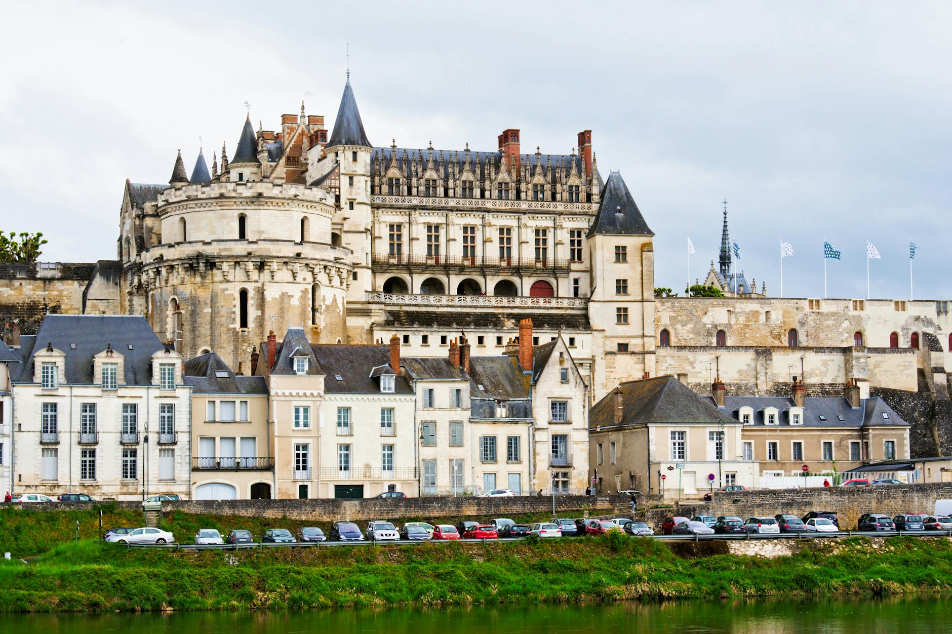 Historic Château d'Amboise along the Loire River