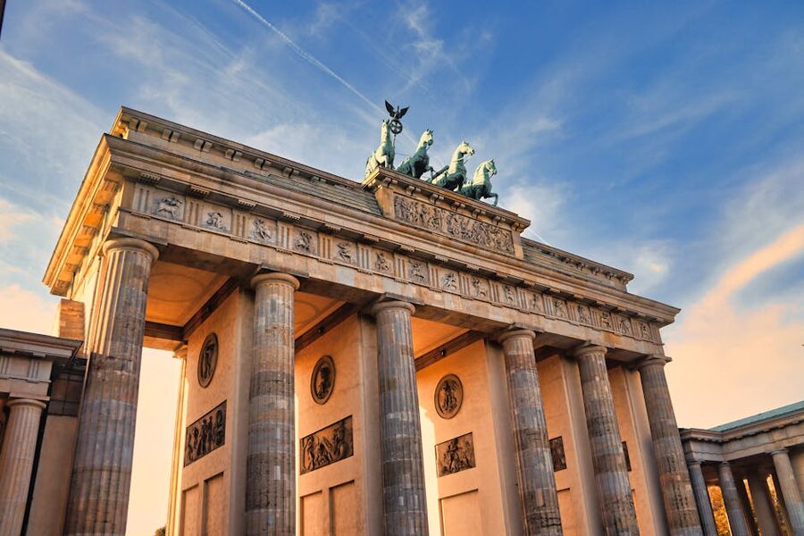 Brandenburg Gate Berlin stunning view