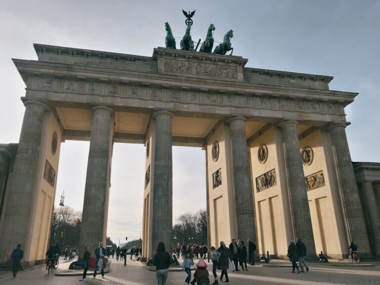 Iconic Brandenburg Gate Berlin German symbol