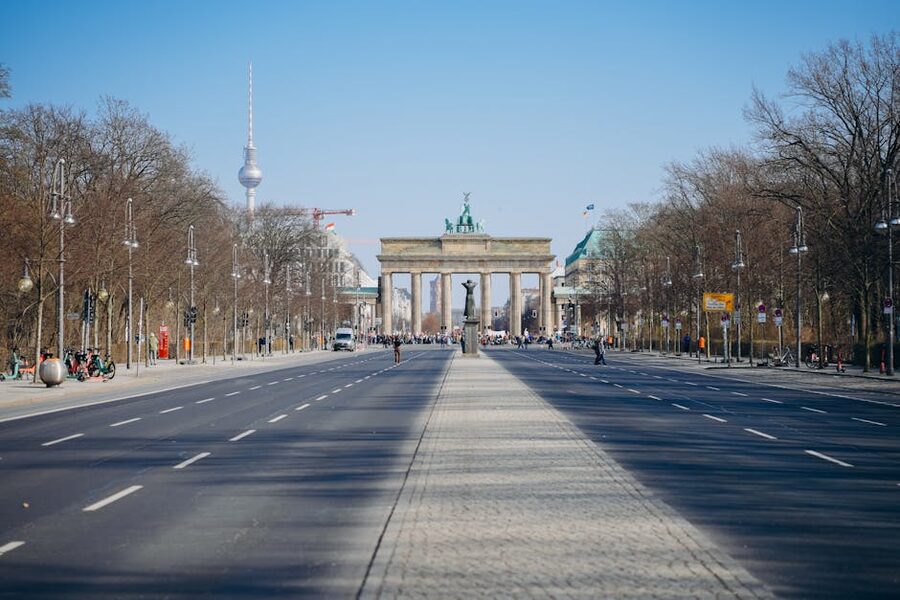 Brandenburg Gate and TV Tower Berlin