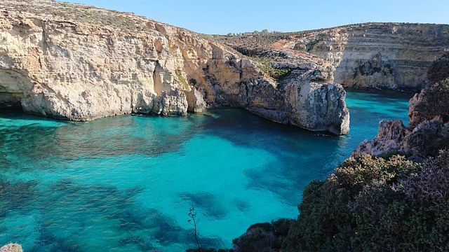 Blue Lagoon Malta turquoise cove