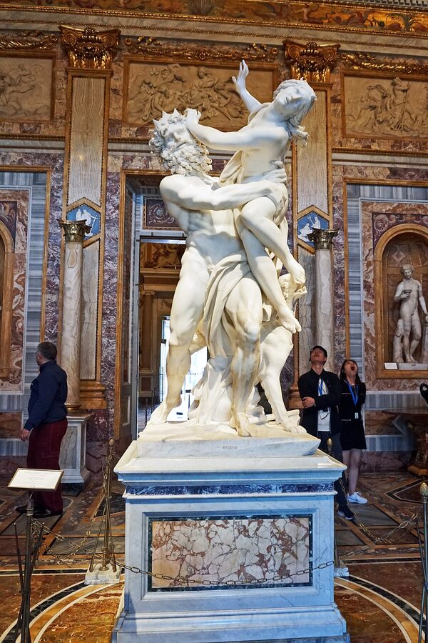 Rape of Proserpina by Bernini at Galleria Borghese