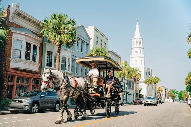 Charleston’s Old South Carriage Historic Horse & Carriage Tour - What you’ll actually see: churches, mansions, and garden gates