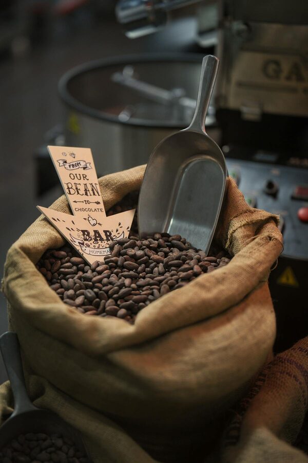 Chocolate making process