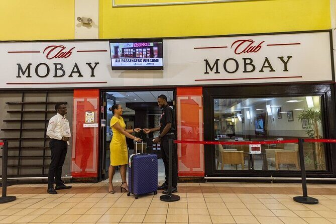 Club Mobay Sangster Airport VIP Lounge with Priority Entry - Arrival Lounge: being met, forms handled, and time reclaimed