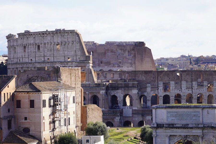 The Colosseum in Rome