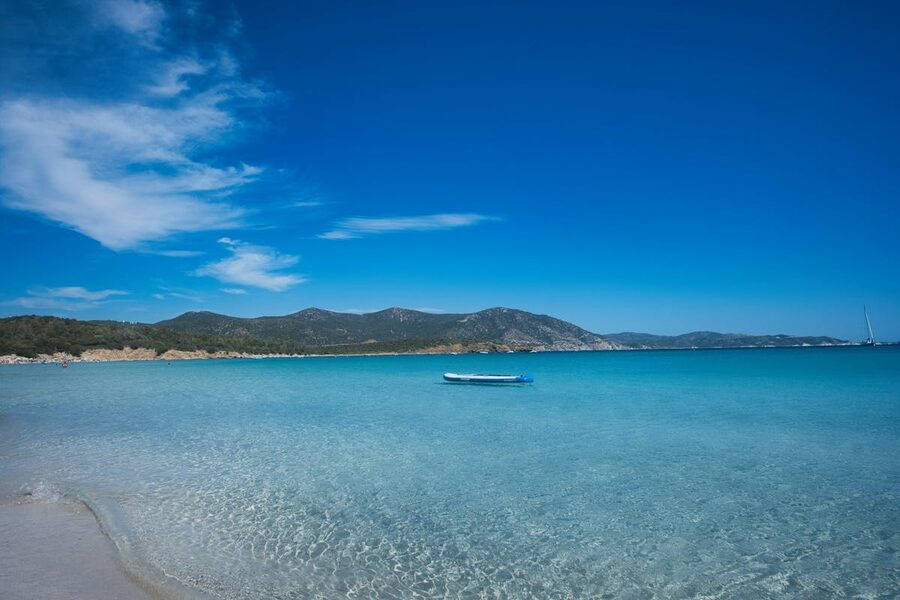 Boat tour in crystal clear Corsican waters