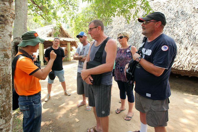 HCM: Cu Chi Tunnels-Tapioca Small Group Tour Morning or Afternoon - The warm-up: war films and exhibits that make the tunnels make sense