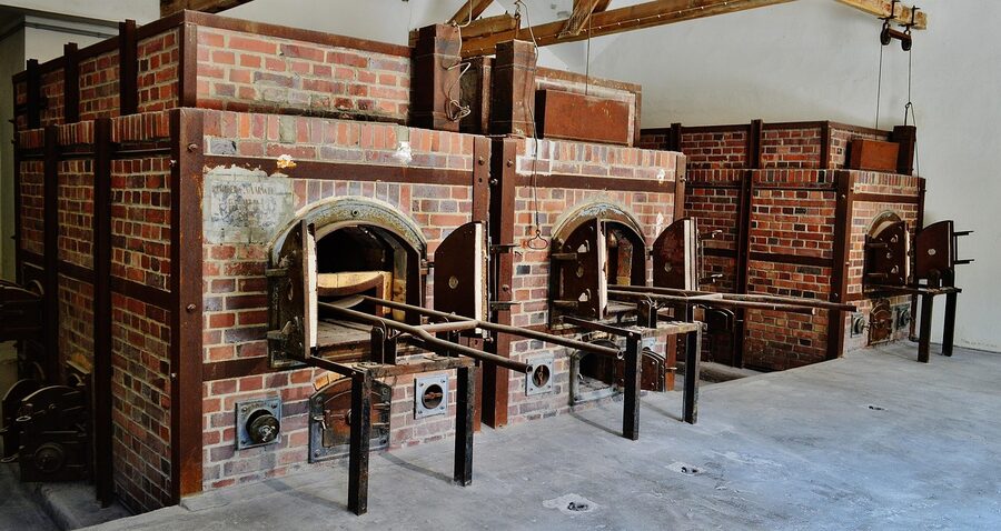 Dachau crematorium memorial