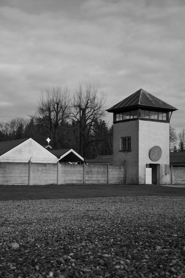 Memorial inscriptions at Dachau concentration camp