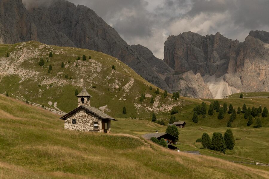 Church in the Dolomites Trentino South Tyrol
