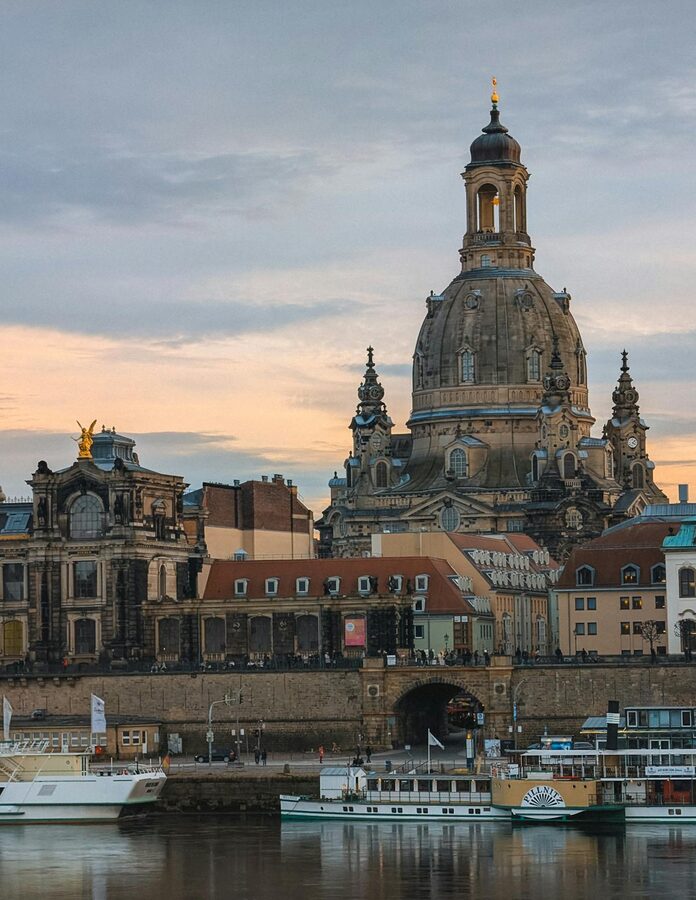 Dresden Frauenkirche Zwinger old town