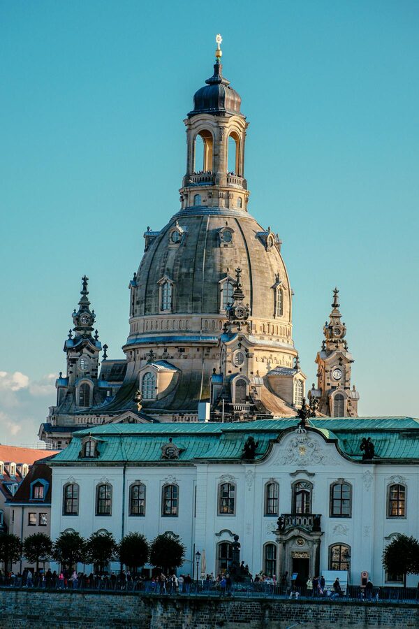 Dresden Frauenkirche Zwinger old town