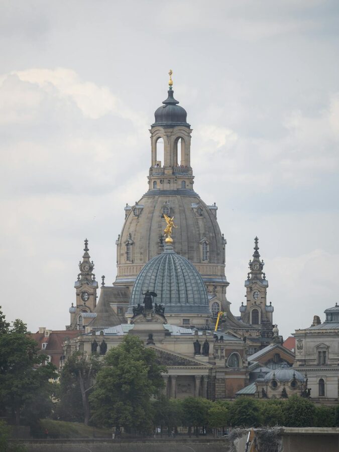Dresden Frauenkirche Zwinger old town