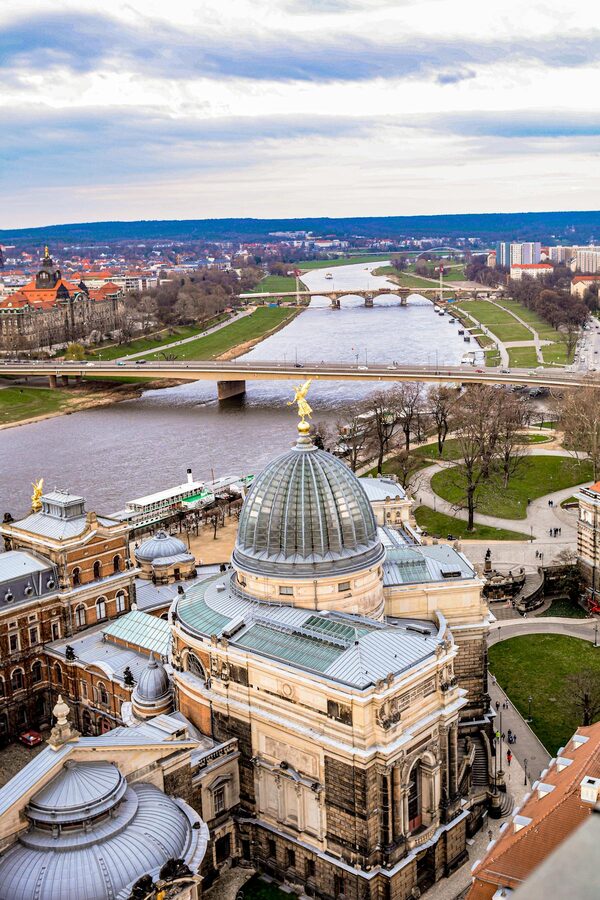 Dresden Frauenkirche Zwinger old town