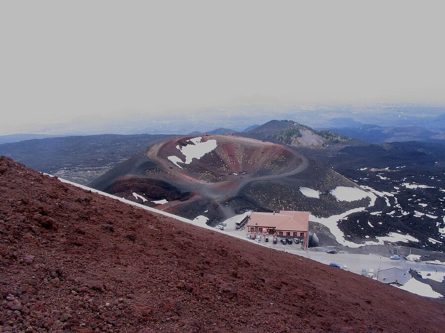 Etna Cratere Silvestri at 1992m
