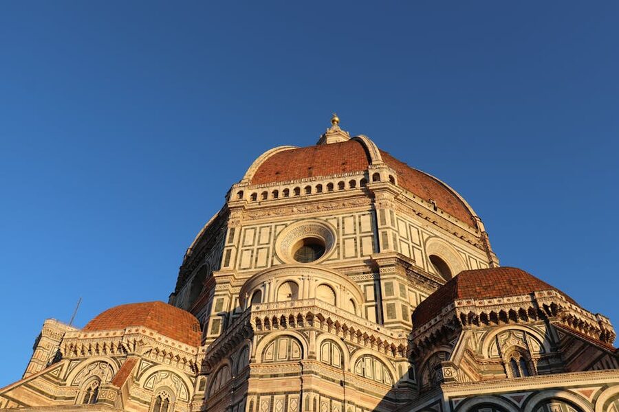 Florence Cathedral dome at sunrise